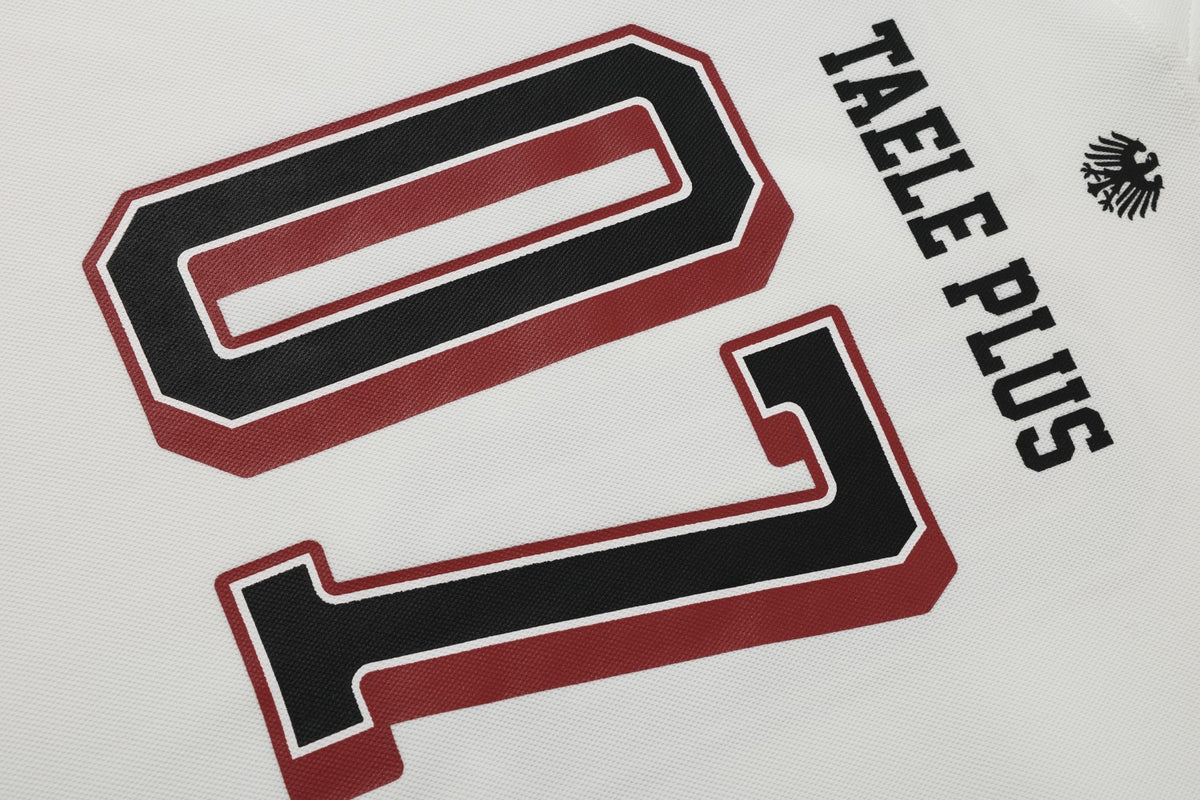 V-Neck 07 Number Graphic Sports Jersey Long Sleeve